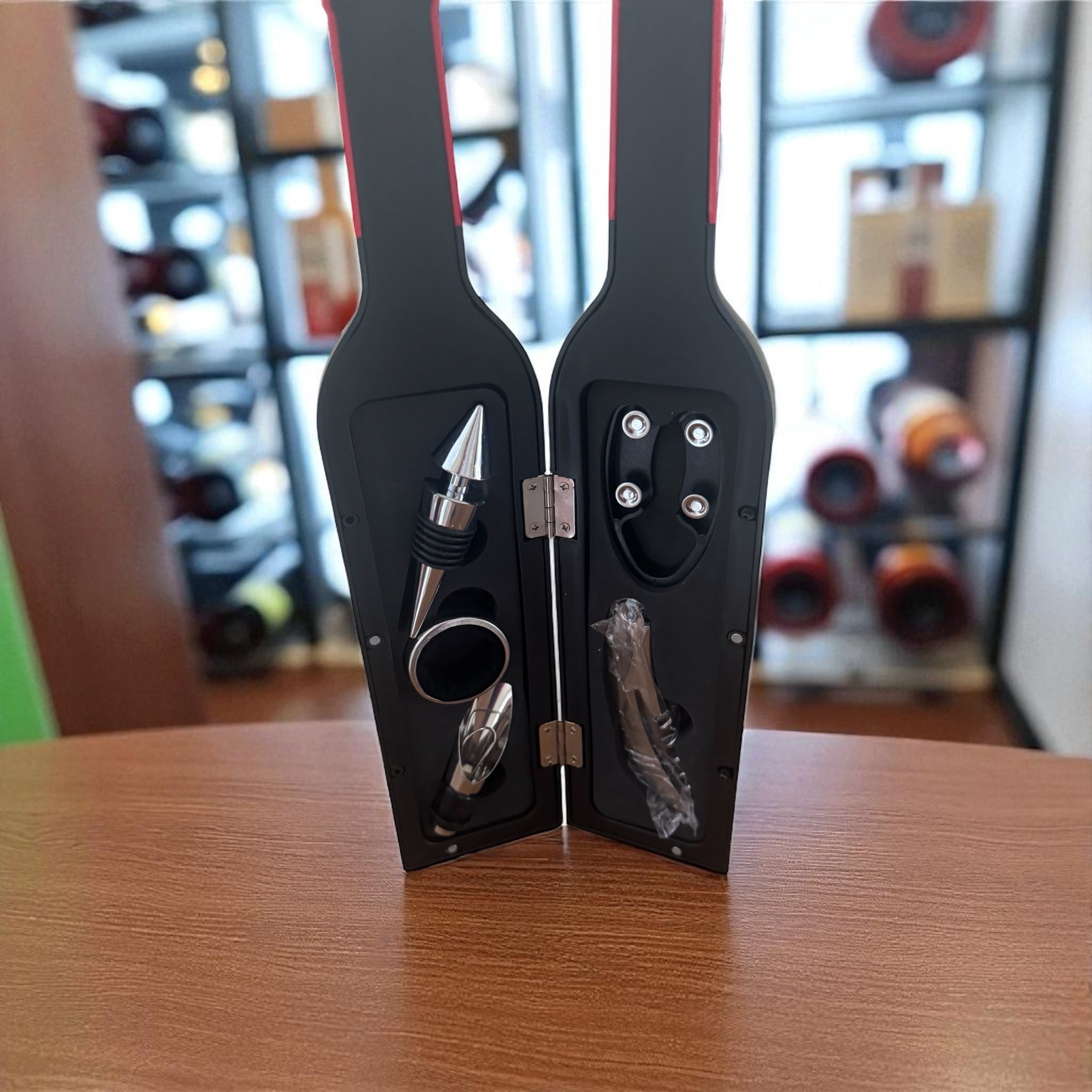 unique wine bottle accessories.