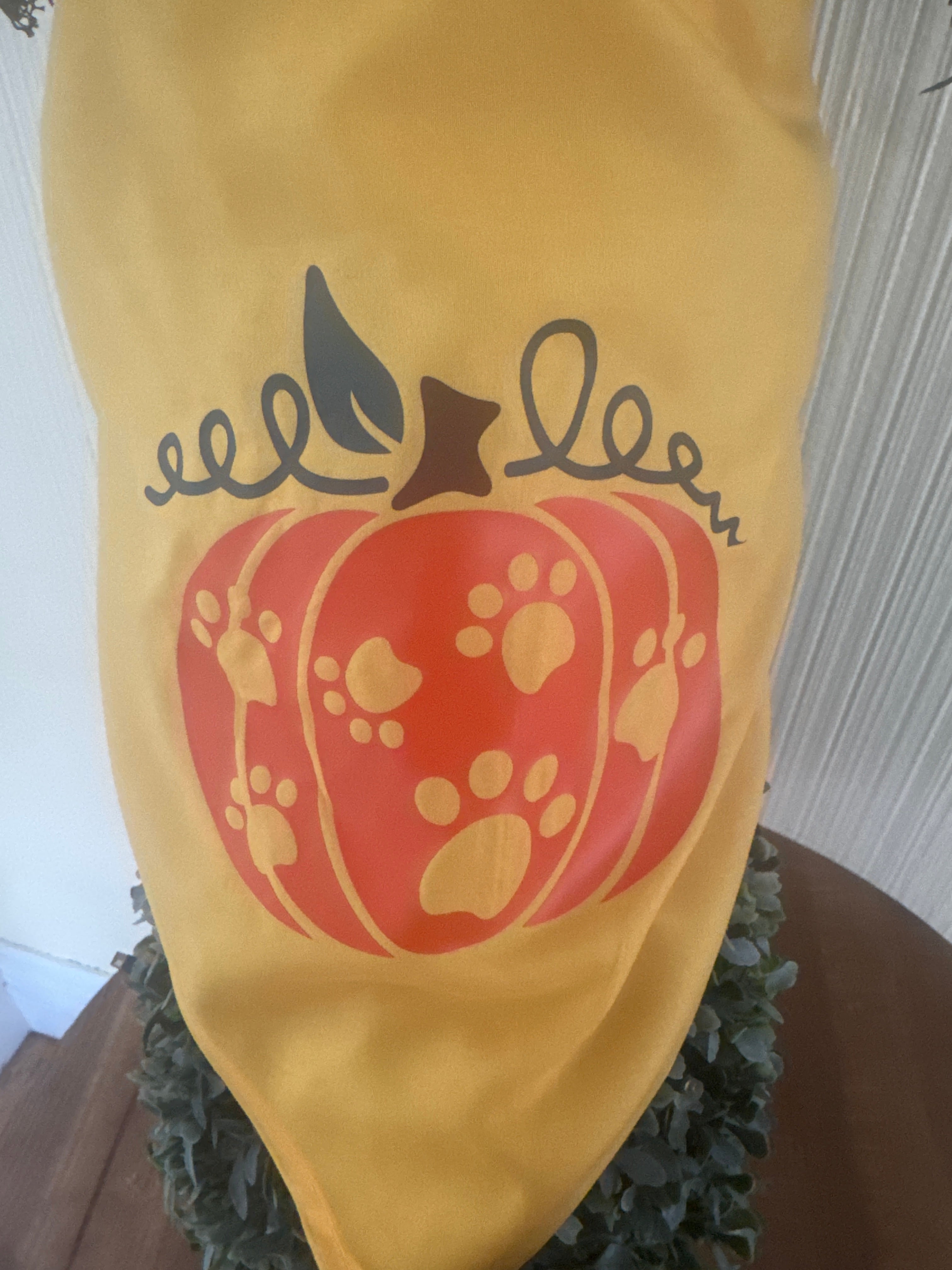 Fall dog bandana