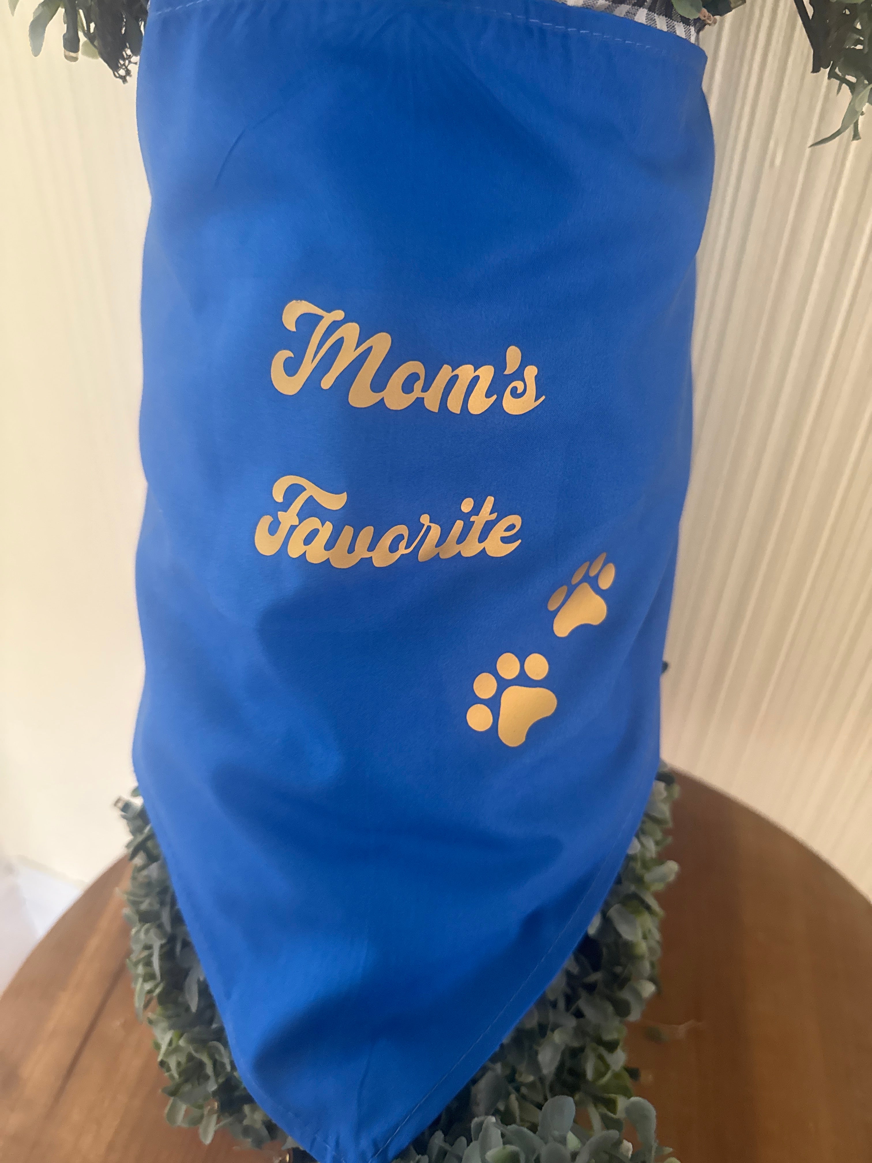 Mom’s Favorite dog bandana