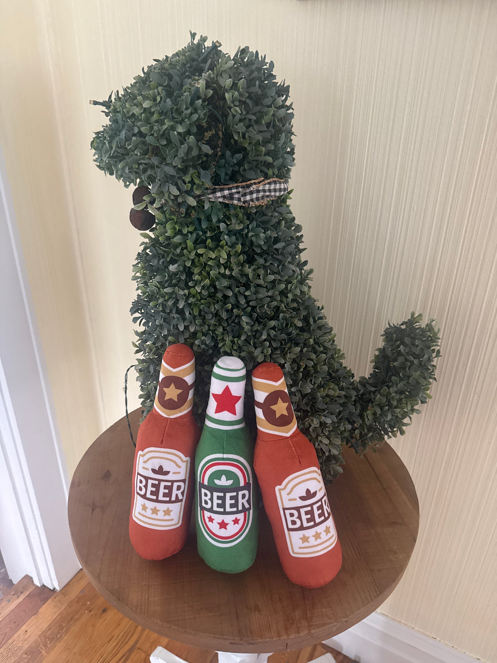 Beer chew toys