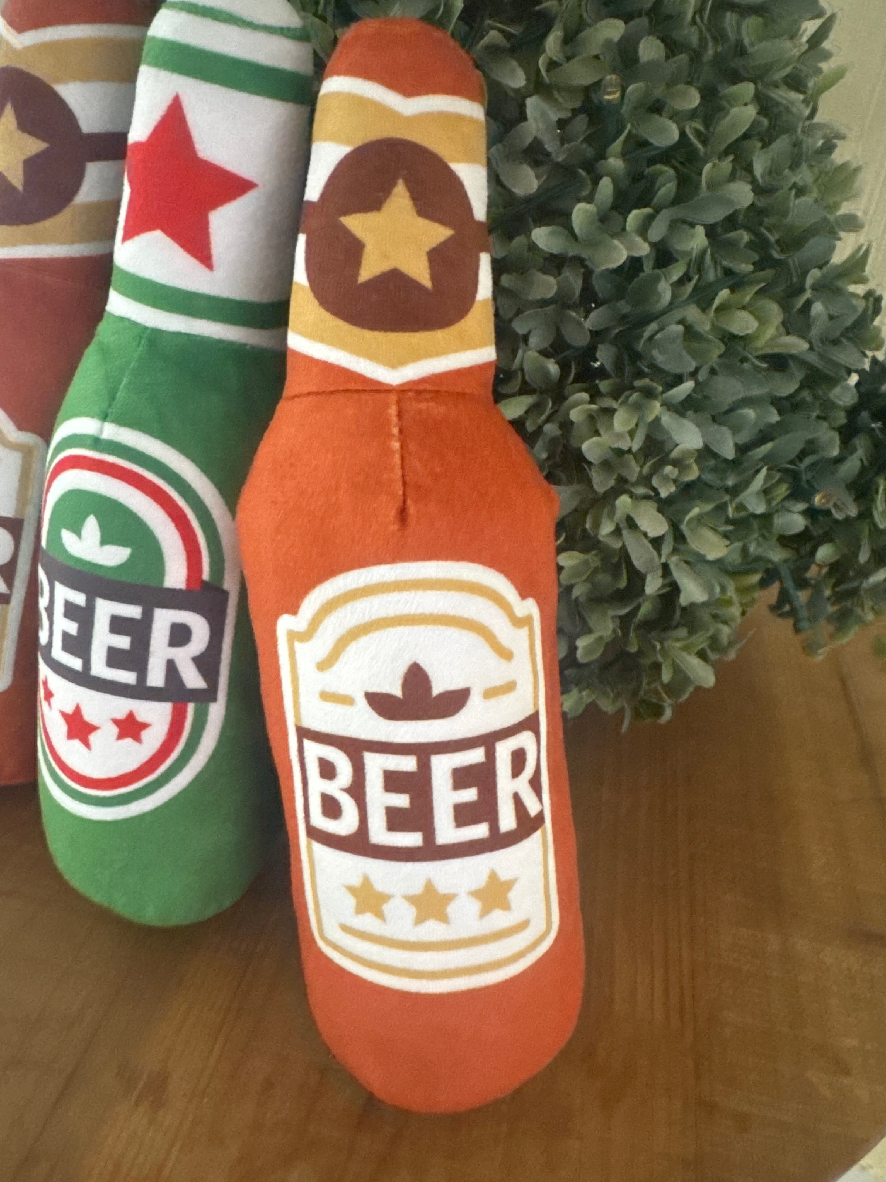 Beer chew toys