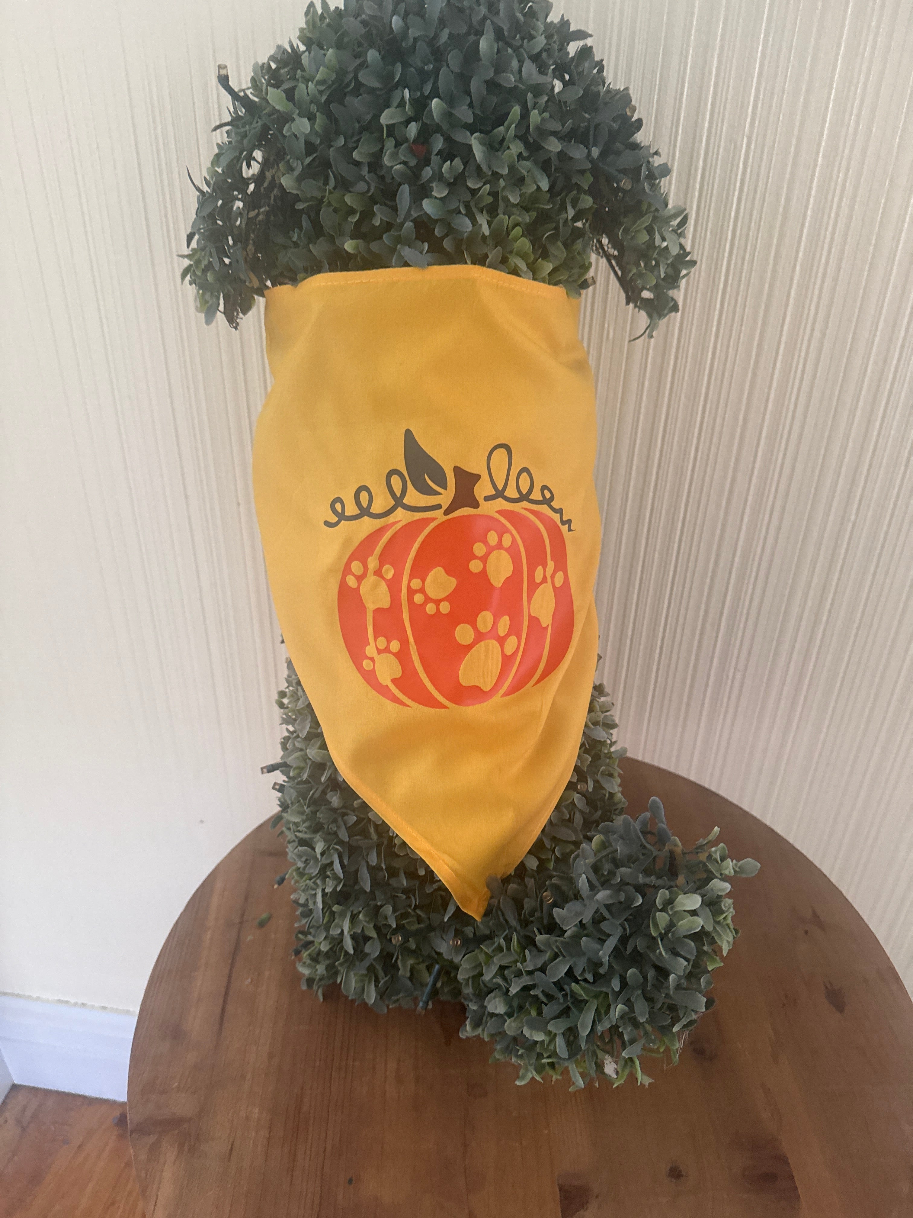 Fall dog bandana